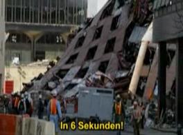 Wreckage of WTC building 7, blasted in 6
                        seconds.