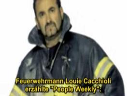 Firefighter Louie Cacchioli, portrait
