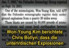 Won-Young Kim indicates that the WTC
                        blast corresponds with a huge blast in a
                        quarry.