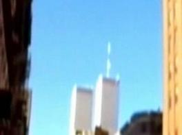 TV film: Airplane impact into the WTC North
                        Tower, TV film. The object is said to be a
                        Boeing.