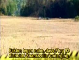 Shanksville: The alleged site of the
                        crash of a Boeing, but the Boeing is missing.