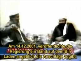 There is an alleged Bin Laden confession
                        video
