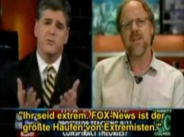 Prof. Barrett counters against the censored
                        Fox News: "You are extreme. Fox News is the
                        biggest heap of extremists."