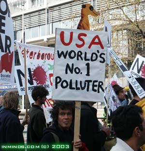 USA:
                      Umweltverschmutzer Nr.1 / polluter no1