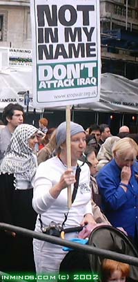 Kein Angriff
                      auf Irak 2002 / Dont attack Iraq 2002