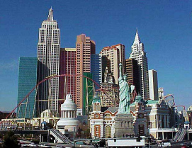 Las Vegas, der
                        Nachbau der Freiheitsstatue: Die Freiheit, Geld
                        zu verlieren...