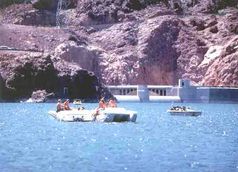 Lake Mead, Stausee
                        bei Las Vegas, Vergngungsboote