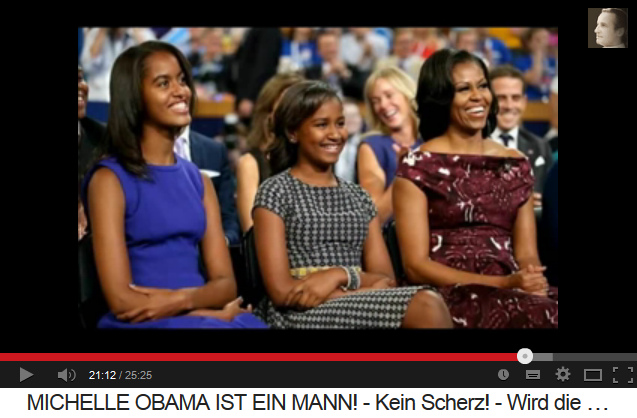 Die geflschten Kinder
                        von Michelle (Michael) und Barack Obama (Barry
                        Soetoro)