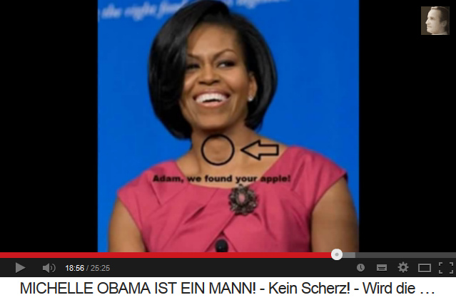 Der Adamsapfel von Michael
                      Obama (alias "Michelle Obama") 01