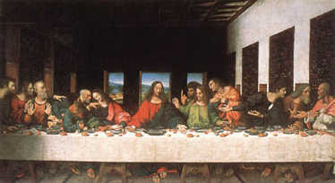 Leonardo da Vinci: Abendmahl, Holy
                            Communion