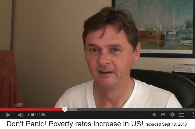 Mike berichtet ber die nie
                  mehr endende Armut in den "USA", 19.9.2010 -
                  Mike reports about never ending poverty in
                  "U.S.A.", Sept 19, 2010