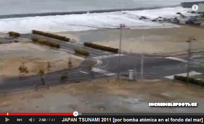 Vete "EUA": tsunamis
                            provocados por bomba atómica en el fondo del
                            mar - terremotos antes y después faltan