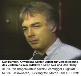 mordserie anwalt harmon verfahrens verschleppung ives gouverneur kokain clintons