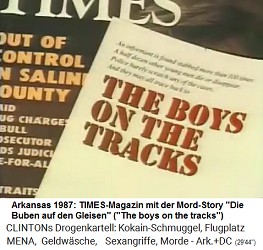 Artikel des TIMES Magazin 1987, Artikel: Die Burschen auf den Geleisen