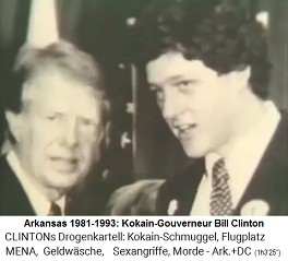 Arkansas
                                  1981-1993, Kokain-Gouverneur Bill
                                  Clinton ohne Weiterbildung