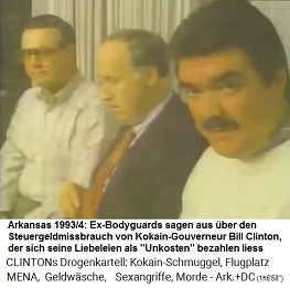 Ex-Bodyguards

                                                          von
                                                          Ex-Kokain-Gouverneur
                                                          Bill Clinton