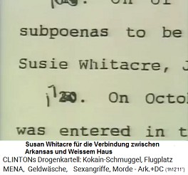 Susan
                                  Whitacre wird in eine
                                  Verbindungsposition zwischen Weissem
                                  Haus und Arkansas gestellt