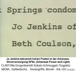 Jo Jenkins
                                bekommt einen hohen Posten bei der
                                Elektrizittsgesellschaft von Arkansas
                                AP&L