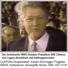 Washington DC, der
                                      NWO-Kokain-Prsident Bill Clinton
                                      ist zum Lgen-Arschloch geworden,
                                      1994ca.