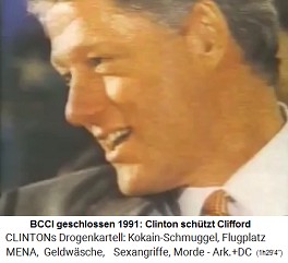 Die BCCI wird 1991
                                      geschlossen - Clinton schtzt
                                      Clifford