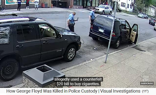Why Floyd's car did not leave the
                        place? They were waiting for the police? All is
                        staged.
