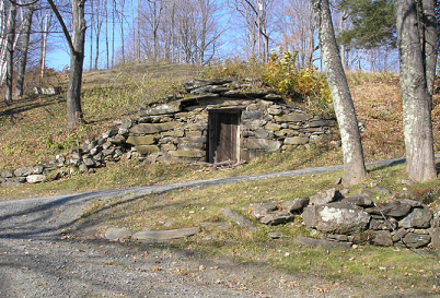 Root cellar / Erdkeller in Seabrook in Vermont