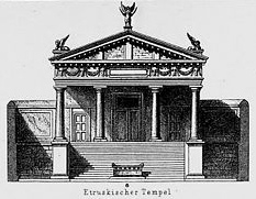 Etruskischer Tempel