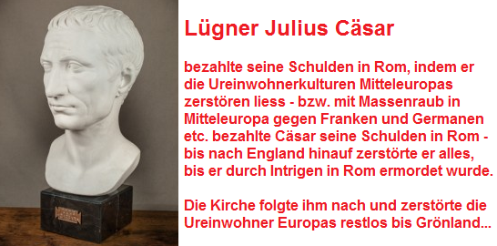 Lgner Julius Csar, Bste