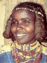 Frau der Ethnie der Kunama in Eritrea