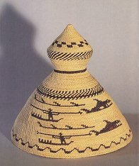 Hat for wale hunting of Nootka
                                primary nation