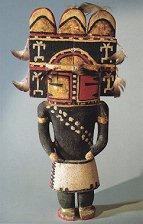 Sio
                    Hemis kachina of Hopi primary nation, about 1900