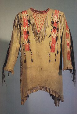 Scalp shirt of Teton Sioux primary
                            nation (photo