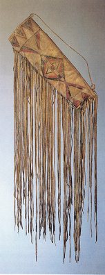 Feather bag of Dakota primary
                                  nation