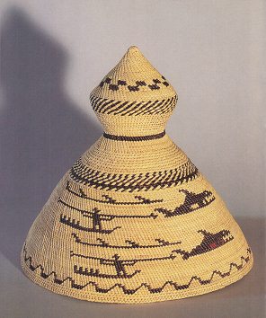 Hat
                              for wale hunting of Nootka primary nation