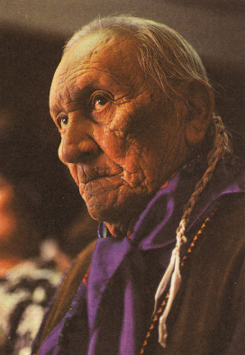 Lakota-Fhrer Frank Fools
                  Crow, Portrait