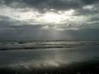 Wind und Wolken vor einem Gewitter