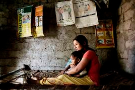 Nepali Badi woman Soni Badi, forced
                          prostitute without rights