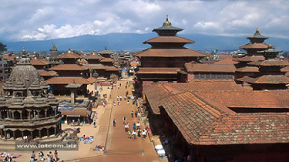 The old
                        center of Kathmandu