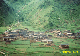 Nepal, Magar village of Upallo Sera