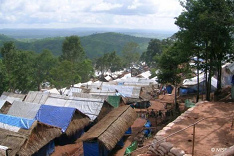 Hmong refugee camp Huay Nam Khao in
                        Petchabun Province, Thailand