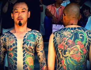 Yakuza
                      leader tattoos 01