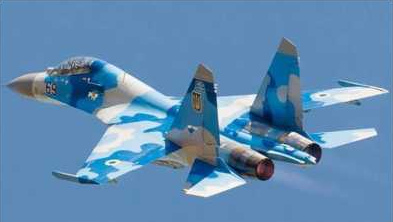 Jet fighter of Ukraine