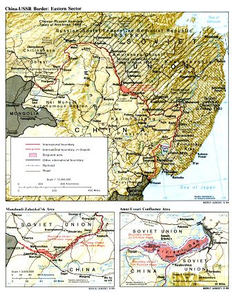 China und Russlands Gebietsgewinne bis zum Pazifik
                1858