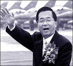 Chen Shui-Bian, Prsident von Taiwan 2000