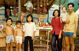 Indonesische Familie