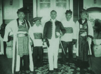 Uleebalangs, die Aristokratie
                      von Aceh, Indonesien, um 1910; Kolonialismus
                      Holland in Niederlndisch-Indien