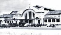 Telegrafenstation in
                            Batavia (Indonesien), Ende der 1930er Jahre;
                            Kolonialismus Holland,
                            Niederlndisch-Indien