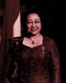 Indonesien 1999: Megawati
                    Sukarnoputri, als Vizeprsident in der
                    Wahid-Regierung.