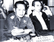 Indonesien: Suharto und Adam Malik ;
                        Indonesia