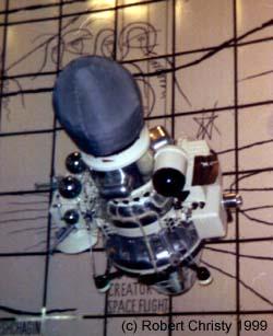 "Lunar
                        probe" Luna 9, flight position.